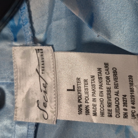 Secret Treasures Light Blue Robe - Picture 2 of 6